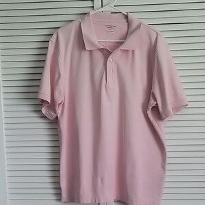 Classic Pink Polo Shirt for Men
